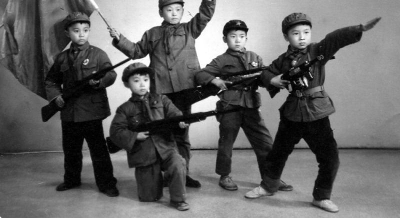 Little Red Soldiers. Cultural Revolution, China. 